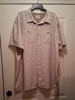 Men's Short-Sleeve Lake & Trail Outdoor/Camping Print Shirt